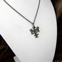 Load image into Gallery viewer, Aqua Vitae -- Alchemy Pendant in Bronze or Silver | Hibernacula
