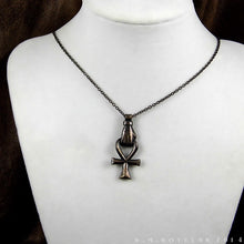 Load image into Gallery viewer, Ankh -- Pendant & Chain in Bronze or Silver | Hibernacula