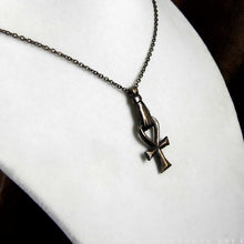 Load image into Gallery viewer, Ankh -- Pendant & Chain in Bronze or Silver | Hibernacula