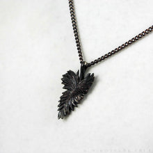 Загрузить изображение в средство просмотра галереи, Grace -- Feather Pendant in Bronze or Silver | Hibernacula