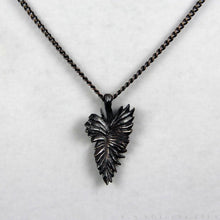 Загрузить изображение в средство просмотра галереи, Grace -- Feather Pendant in Bronze or Silver | Hibernacula