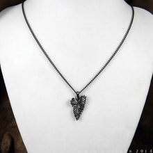 Загрузить изображение в средство просмотра галереи, Grace -- Feather Pendant in Bronze or Silver | Hibernacula