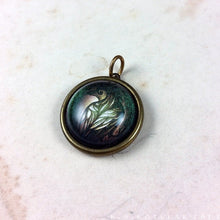 Load image into Gallery viewer, Crow / Raven Spirit -- Brass Animal Totem Pendant | Hibernacula