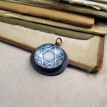 Load image into Gallery viewer, Hexagram  -- Brass Talisman | Hibernacula