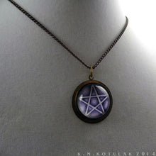 Load image into Gallery viewer, Pentagram -- Brass Talisman | Hibernacula