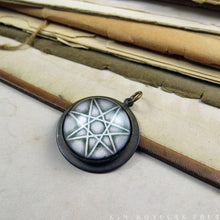 Load image into Gallery viewer, Septagram, The Elven Star -- Brass Pendant | Hibernacula