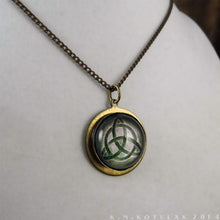 Загрузить изображение в средство просмотра галереи, Triquetra, Trinity Knot -- Celtic Talisman | Hibernacula | Hibernacula