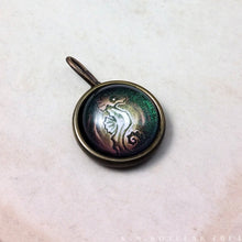 Load image into Gallery viewer, Seahorse Spirit -- Brass Animal Totem Pendant | Hibernacula