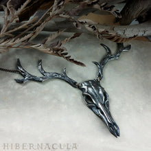Load image into Gallery viewer, The Wild Hunt -- Stag Antler Necklace in Bronze | Hibernacula