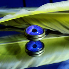 Загрузить изображение в средство просмотра галереи, Spherical Numina Iris Pendant -- Indigo, Large | Hibernacula