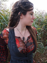 Load image into Gallery viewer, Quoth the Raven -- Bronze Pendant | Hibernacula
