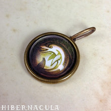 Load image into Gallery viewer, Dolphin Spirit -- Brass Animal Totem Pendant | Hibernacula