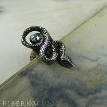 Load image into Gallery viewer, Sacred Serpent -- Ring In Bronze or Silver | Hibernacula