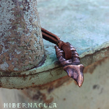 Load image into Gallery viewer, Wolf Fang Talisman -- Tooth Pendant in Bronze or Silver | Hibernacula