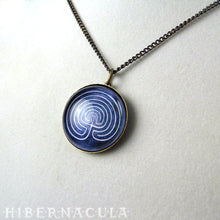 Загрузить изображение в средство просмотра галереи, The Labyrinth -- Maze Pendant | Hibernacula