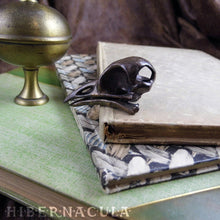 Load image into Gallery viewer, Nevermore -- Corvid / Crow / Raven Skull Pendant | Hibernacula