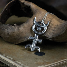 Load image into Gallery viewer, Hieroglyphic Monad -- Pendant in Bronze or Silver | Hibernacula