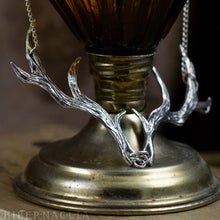 Load image into Gallery viewer, Prince of the Forest -- Antler Necklace in Bronze or Silver | Hibernacula