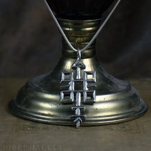 Load image into Gallery viewer, Quincunx -- Alchemical Pendant in Bronze or Silver | Hibernacula