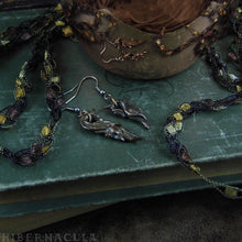 Load image into Gallery viewer, Prima Materia: Seed and Sprout -- Alchemical Earrings in Bronze or Silver | Hibernacula