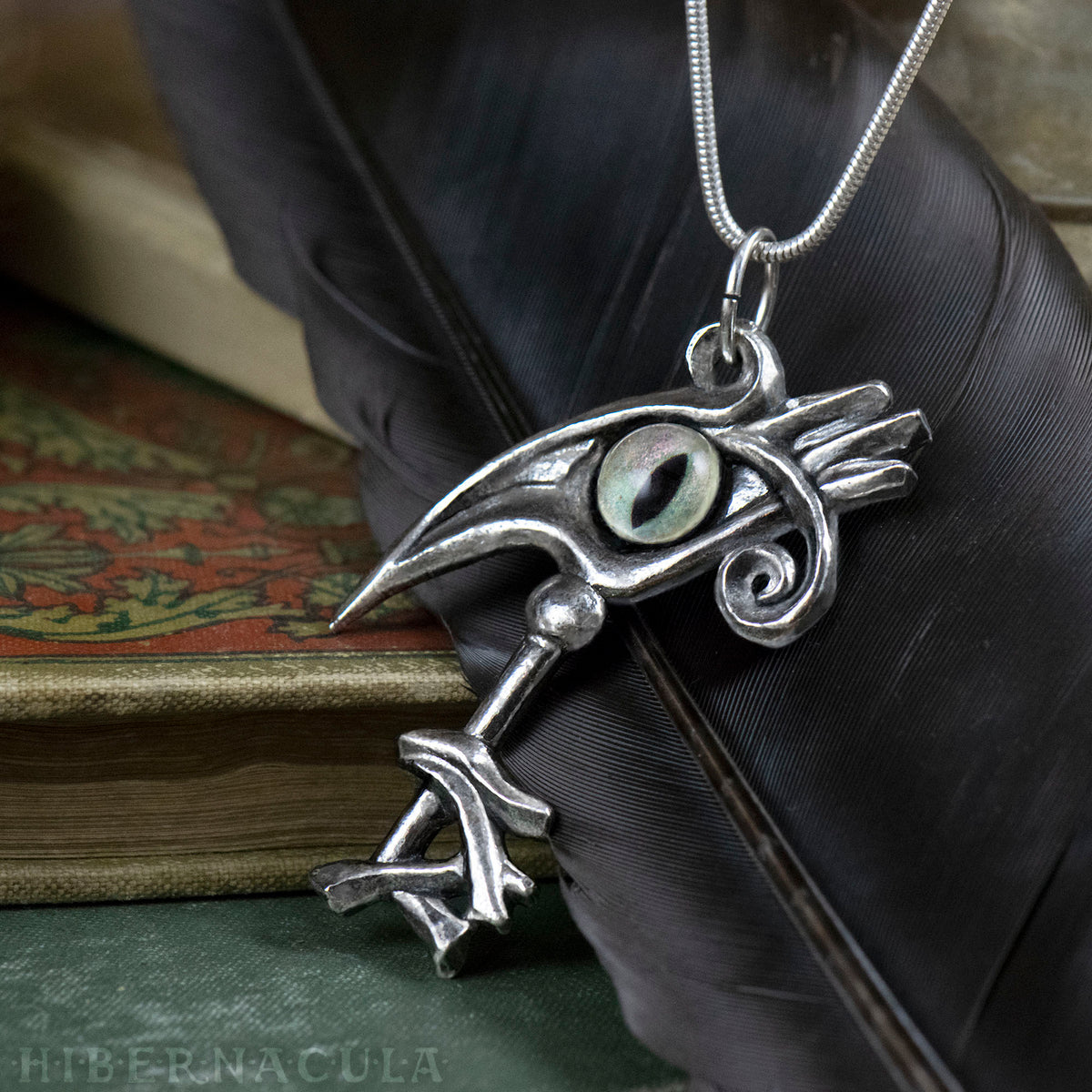 Key of Thoth -- Pendant in Bronze or Silver | Hibernacula