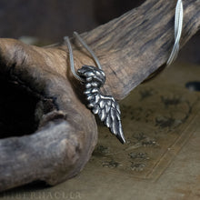 Загрузить изображение в средство просмотра галереи, Little Angel Wing -- Pendant In Bronze or Silver | Hibernacula