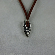 Load image into Gallery viewer, Wolf Fang Talisman -- Tooth Pendant in Bronze or Silver | Hibernacula