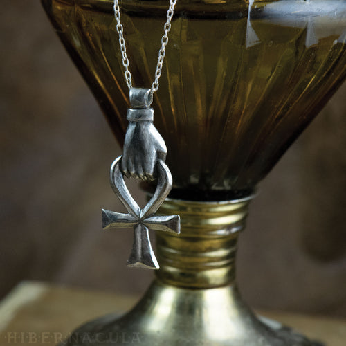Ankh -- Pendant & Chain in Bronze or Silver | Hibernacula