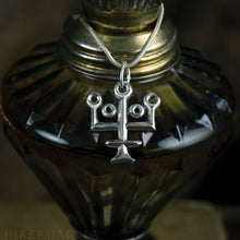 Load image into Gallery viewer, Aqua Vitae -- Alchemy Pendant in Bronze or Silver | Hibernacula
