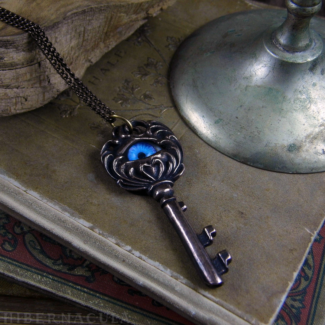 Key of the Beholder -- Pendant in Bronze or Silver | Hibernacula