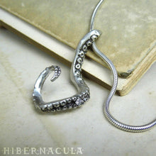 Load image into Gallery viewer, Silver Tentacle with Diamond or Sapphire | Hibernacula
