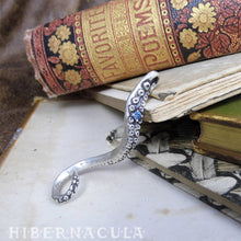 Load image into Gallery viewer, Silver Tentacle with Diamond or Sapphire | Hibernacula
