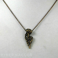 Загрузить изображение в средство просмотра галереи, Little Angel Wing -- Pendant In Bronze or Silver | Hibernacula
