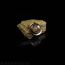 Load image into Gallery viewer, Eternity Pentagram -- Brass Pendant | Hibernacula
