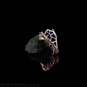 Hunter -- Jawbone Ring in Bronze or Silver | Hibernacula