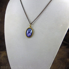 Load image into Gallery viewer, The Raven -- Brass Pendant with Original Artwork | Hibernacula
