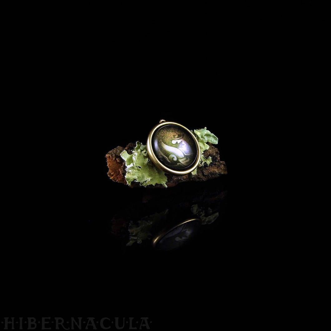 Platypus Spirit -- Brass Animal Totem Pendant | Hibernacula