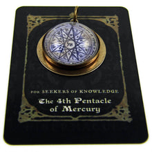 Load image into Gallery viewer, 4th Pentacle of Mercury -- A Talisman for Seekers of Knowledge | Hibernacula
