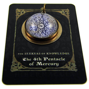4th Pentacle of Mercury -- A Talisman for Seekers of Knowledge | Hibernacula