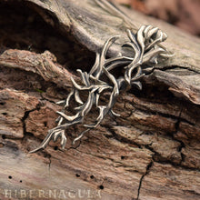 Load image into Gallery viewer, The Briar Thornbraid -- Thorn Puzzle Necklace in Bronze or Silver | Hibernacula
