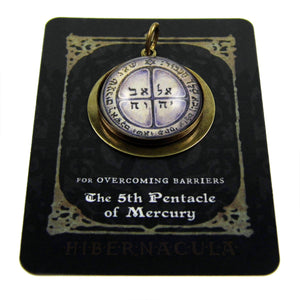 5th Pentacle of Mercury  -- A Talisman for Overcoming Barriers | Hibernacula