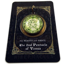 Load image into Gallery viewer, 2nd Pentacle of Venus -- A Talisman for Beauty &amp; Grace | Hibernacula
