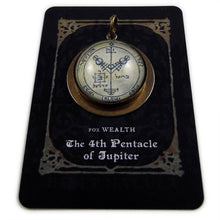 Load image into Gallery viewer, 4th Pentacle of Jupiter -- A Talisman for Wealth | Hibernacula
