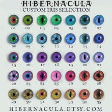 Загрузить изображение в средство просмотра галереи, Numina Iris Earrings -- Stud/Hook with 35 Iris Designs | Hibernacula
