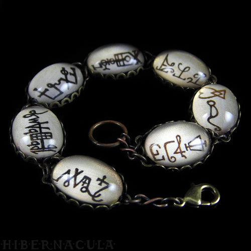 Seven Archangels -- Enochian Sigil Bracelet | Hibernacula