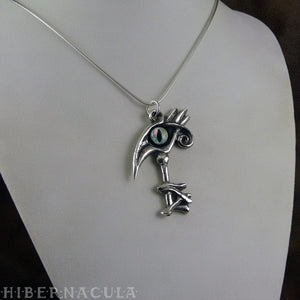 Key of Thoth -- Egyptian Pendant in Bronze or Silver | Hibernacula