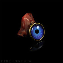 Load image into Gallery viewer, Iris Charm -- Indigo / Large Pendant | Hibernacula

