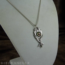 Load image into Gallery viewer, Alchemist&#39;s Key of Transmutation -- Pendant in Bronze or Silver | Hibernacula
