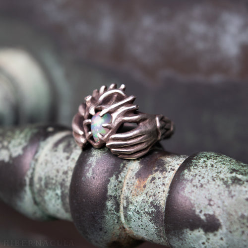 Claddagh Ring -- Traditional Celtic Pledge Ring in Bronze or Silver | Hibernacula