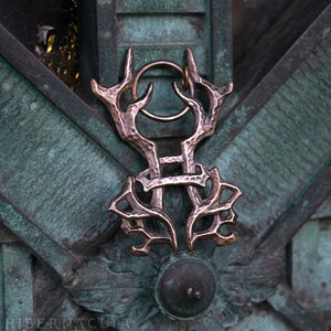 Hibernacula Gate Sigil -- Pendant in Bronze or Silver | Hibernacula
